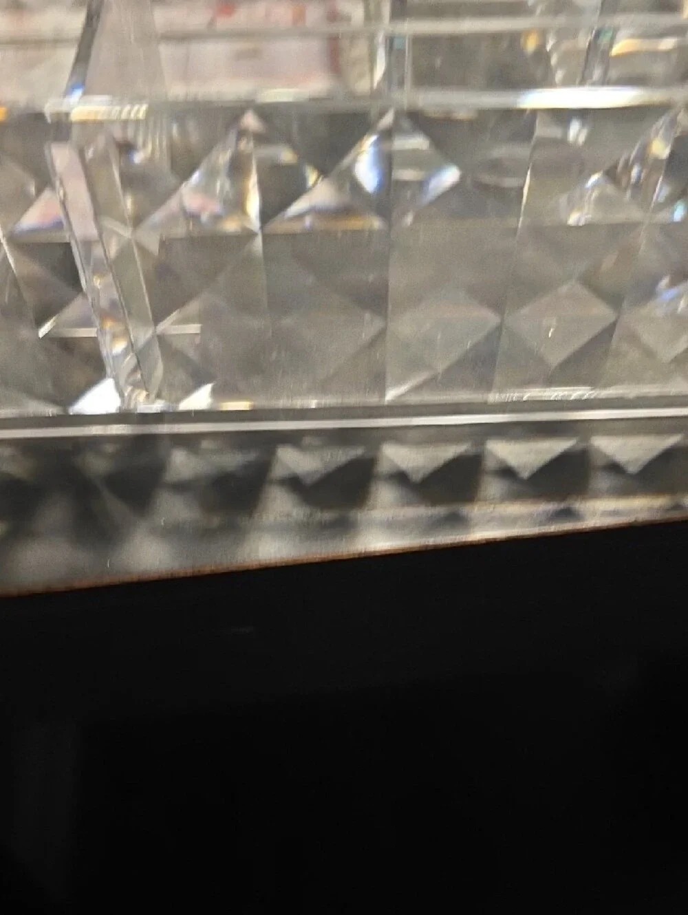 Clear Acrylic Cosmetic Caddy Organizer